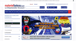 Desktop Screenshot of materielbateau.com